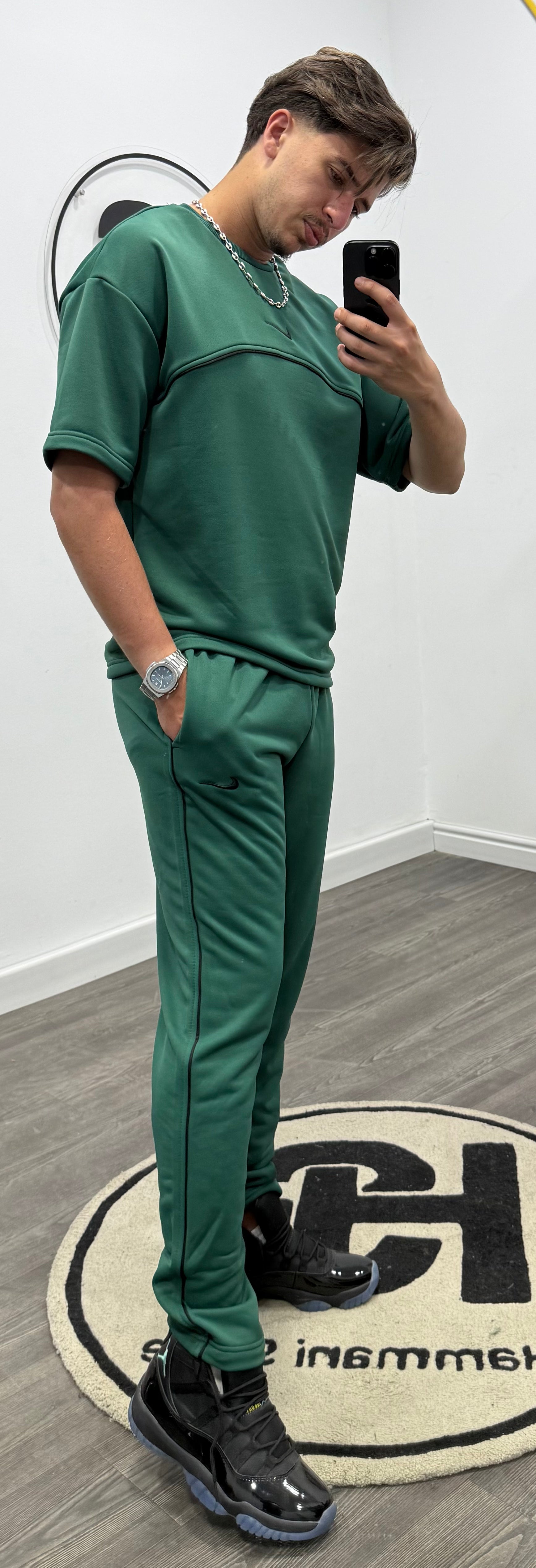 enseble oversize broderie