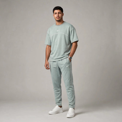 enseble oversize broderie